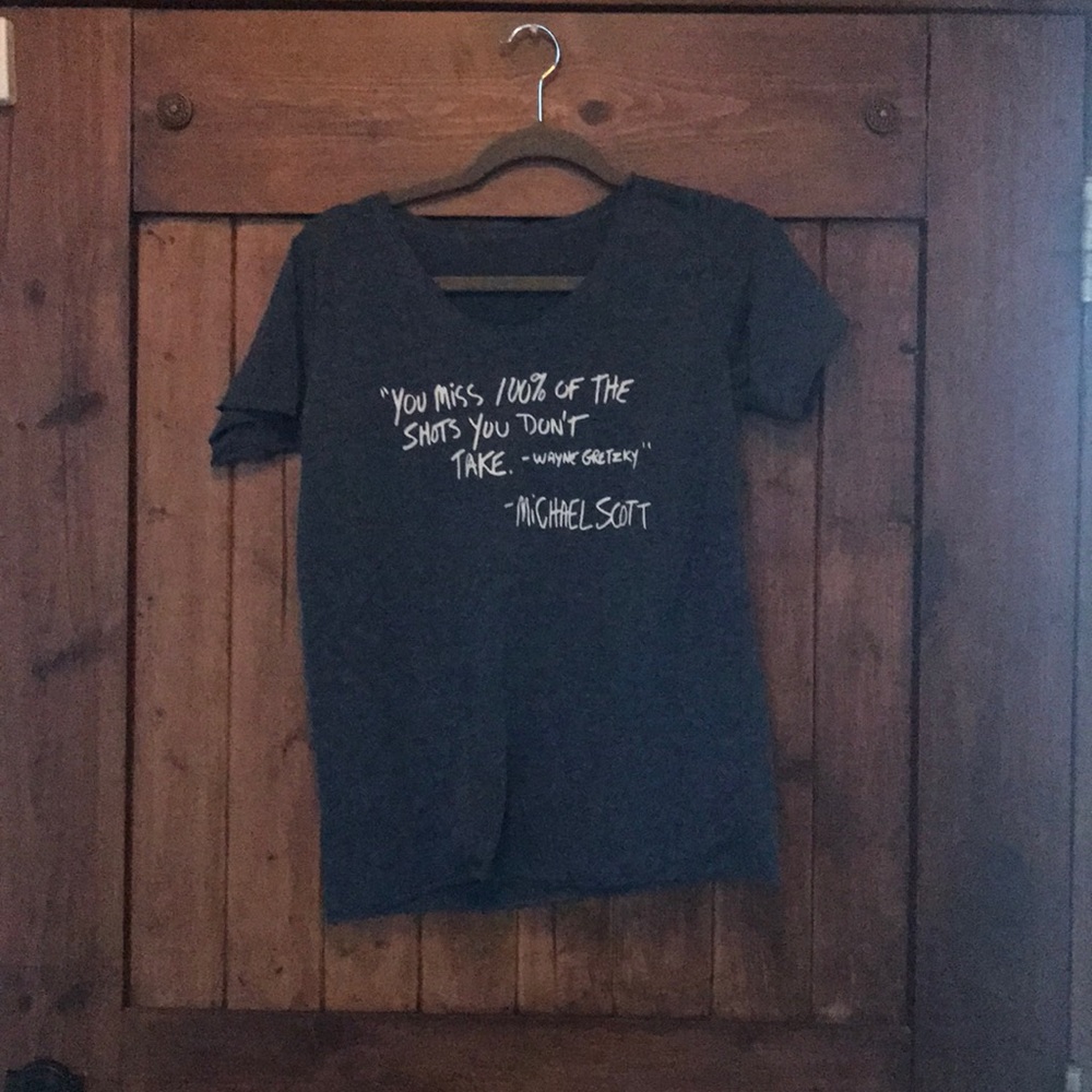 Michael Scott blue T-shirt size M